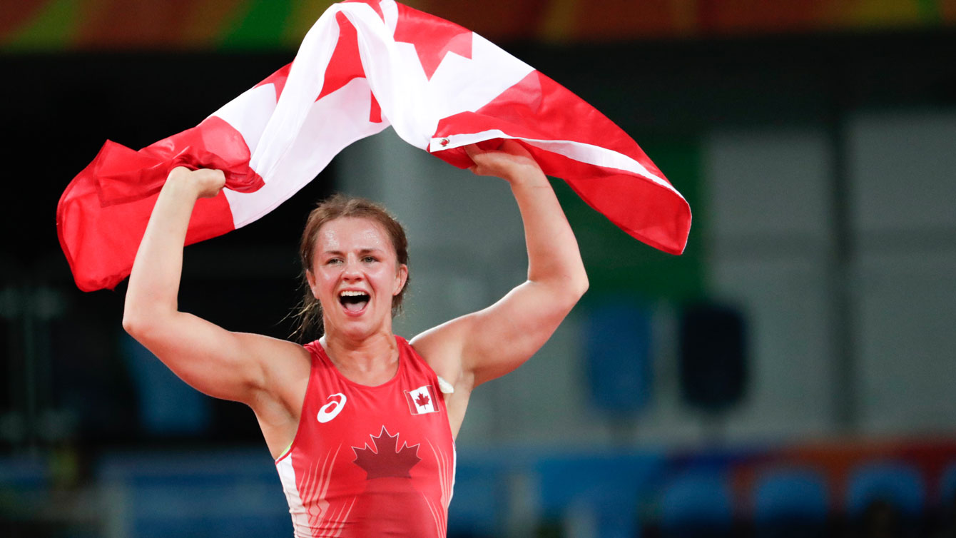 Rio 2016: Erica Wiebe (Women's 75kg Wrestling)